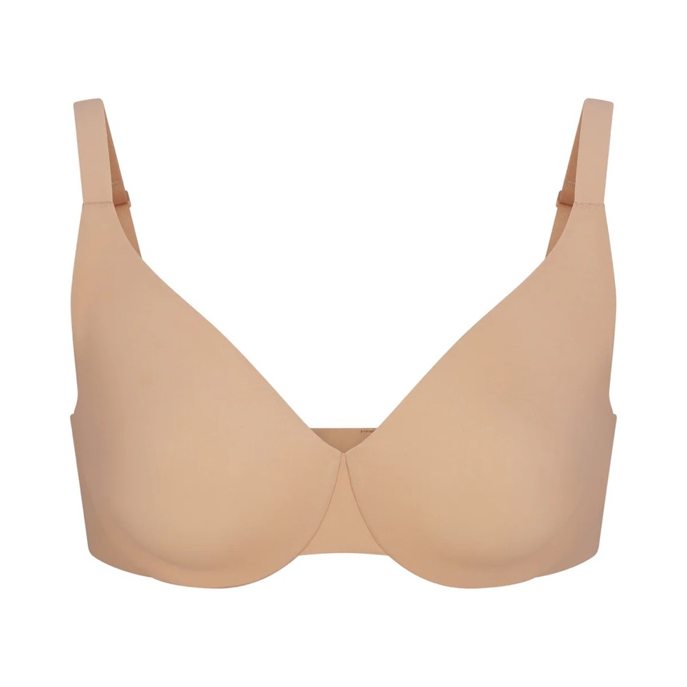 NWT SKIMS Smoothing Intimates Unlined Full Coverage Bra in Clay